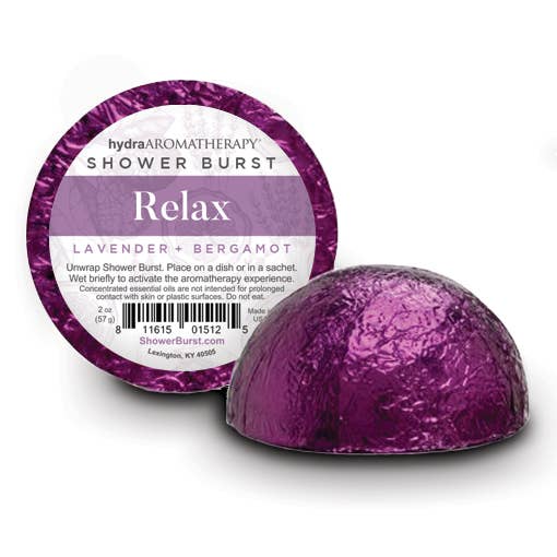 Aromatherapy Shower Burst® Tablet in Relax