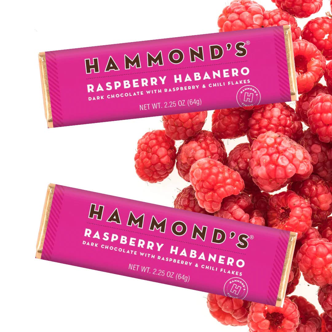 Hammond’s Chocolate Bar Raspberry Habanero Dark