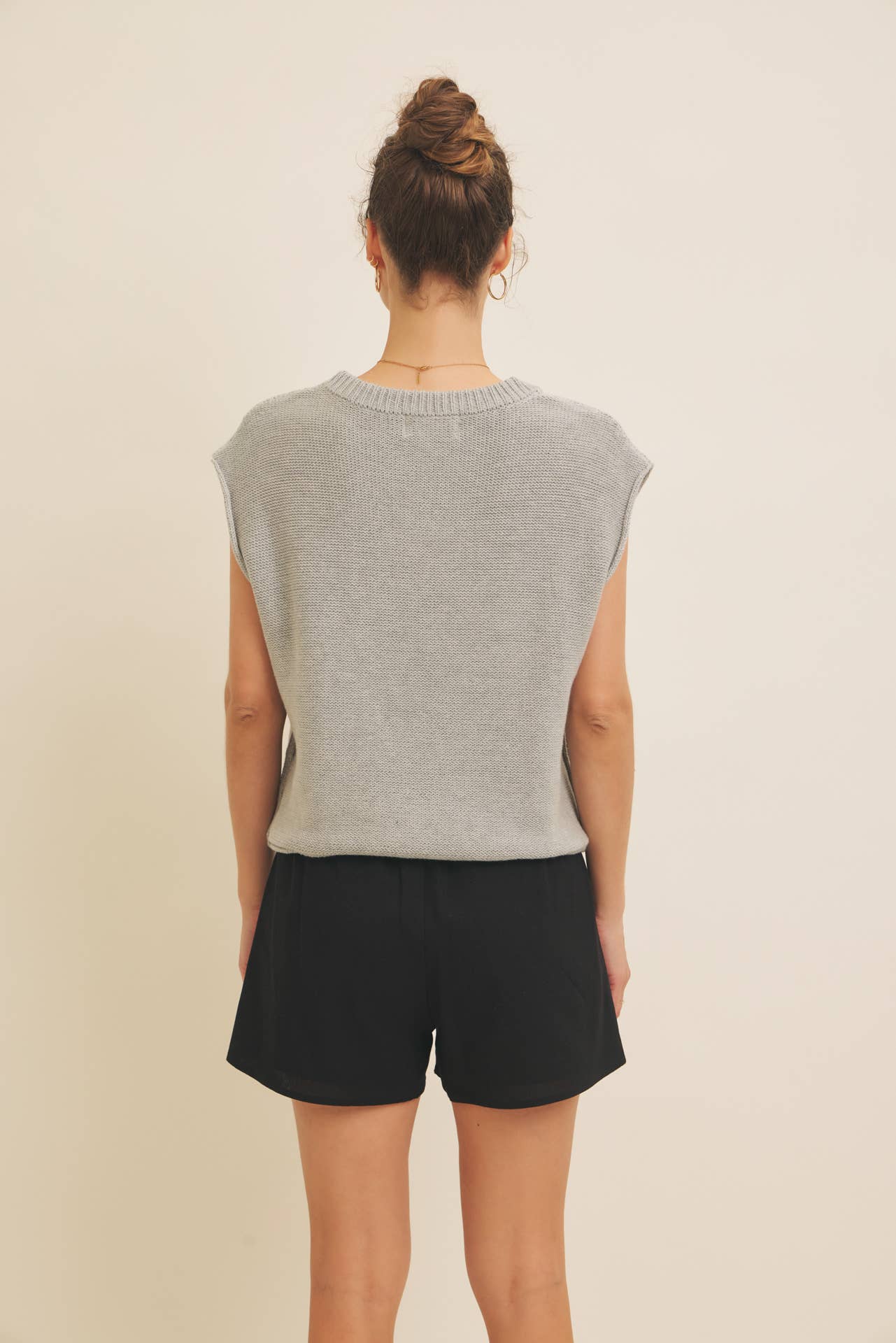 Loose Fit Exposed Seam Top