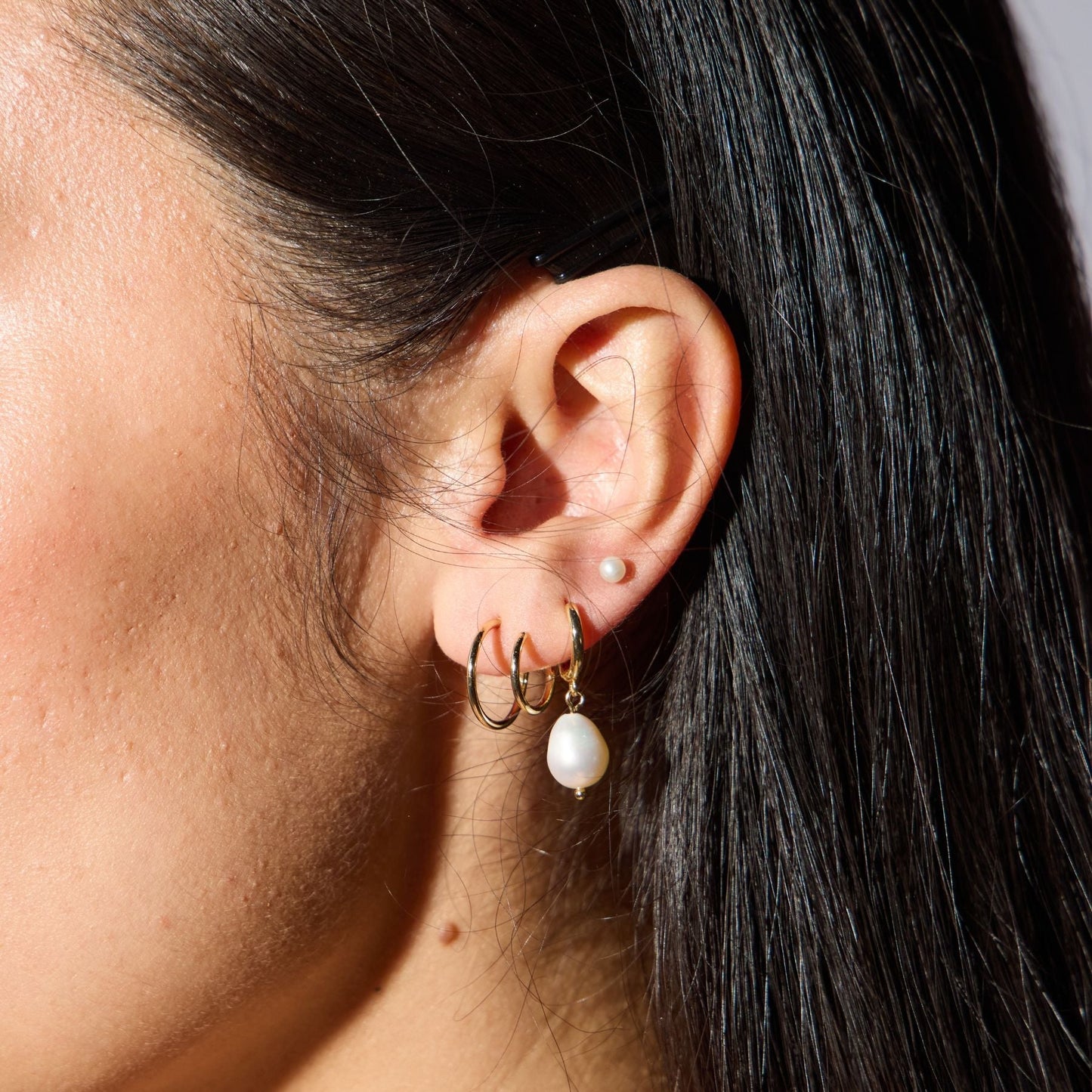 Double Twist Hoops