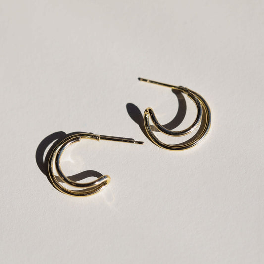Double Twist Hoops