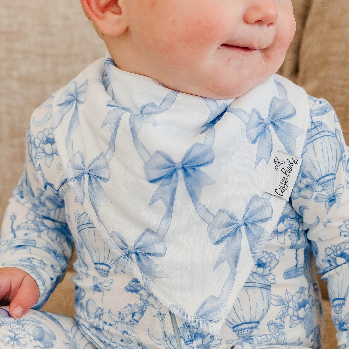 4 Pack Baby Bandana Bibs - Vintage Carnival