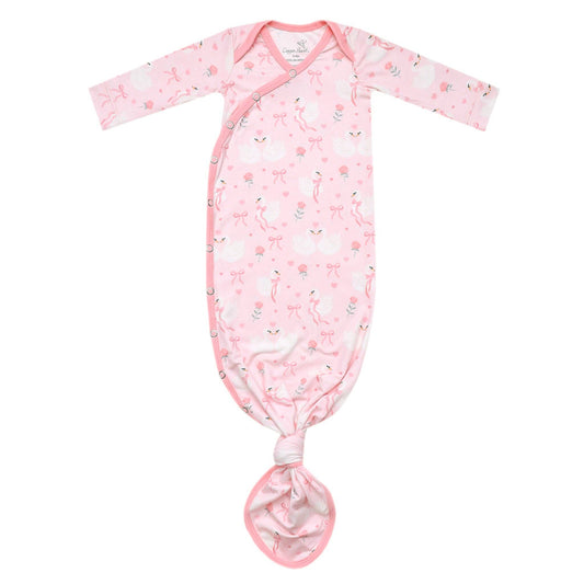 Newborn Knotted Gown - Adelia