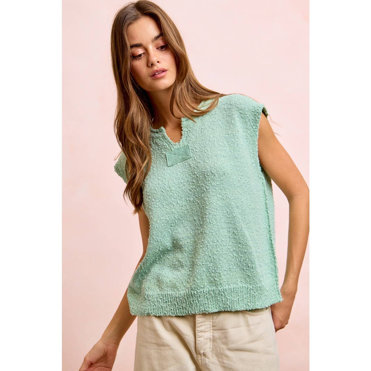 Nubby Knit Top