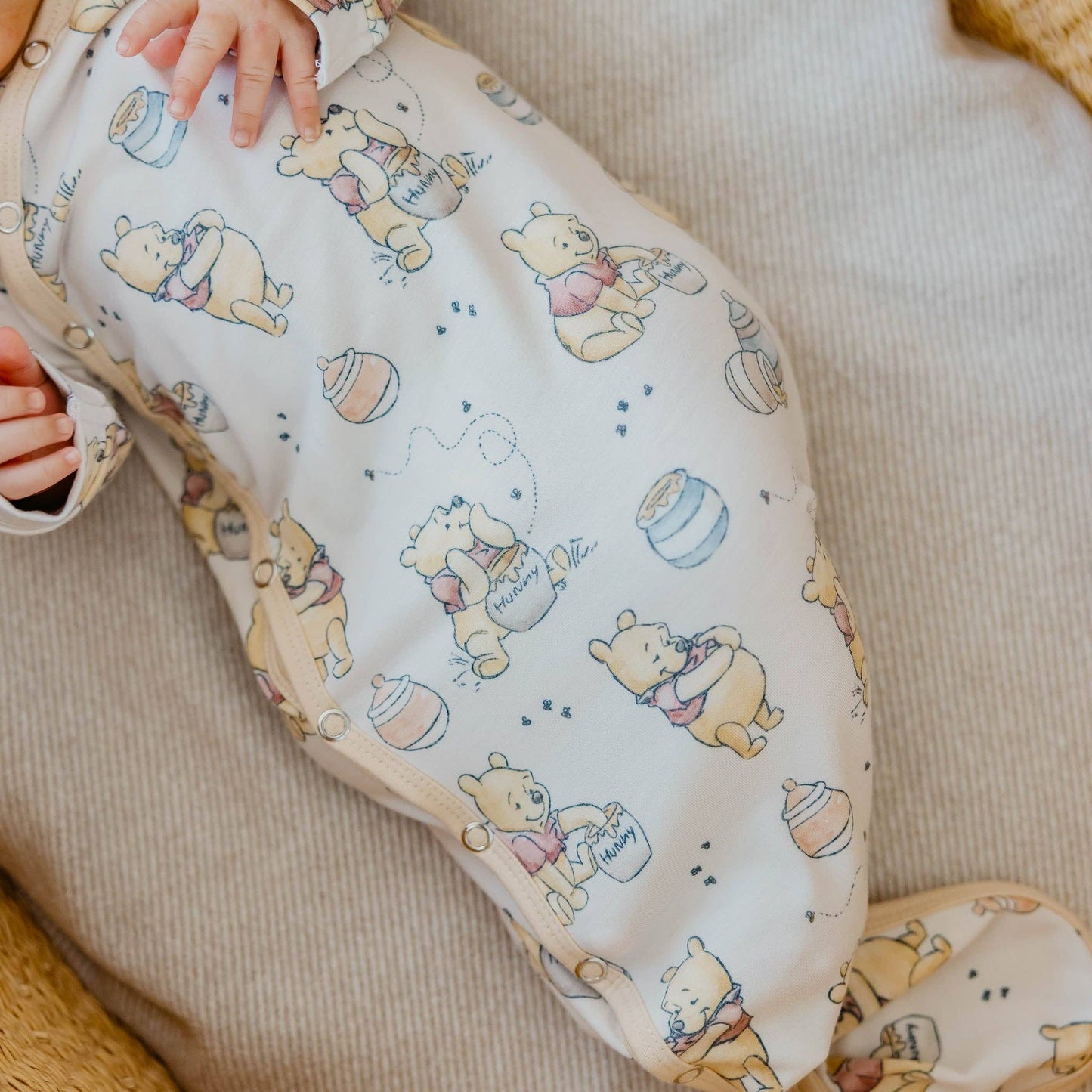 Newborn Knotted Gown - Hunny