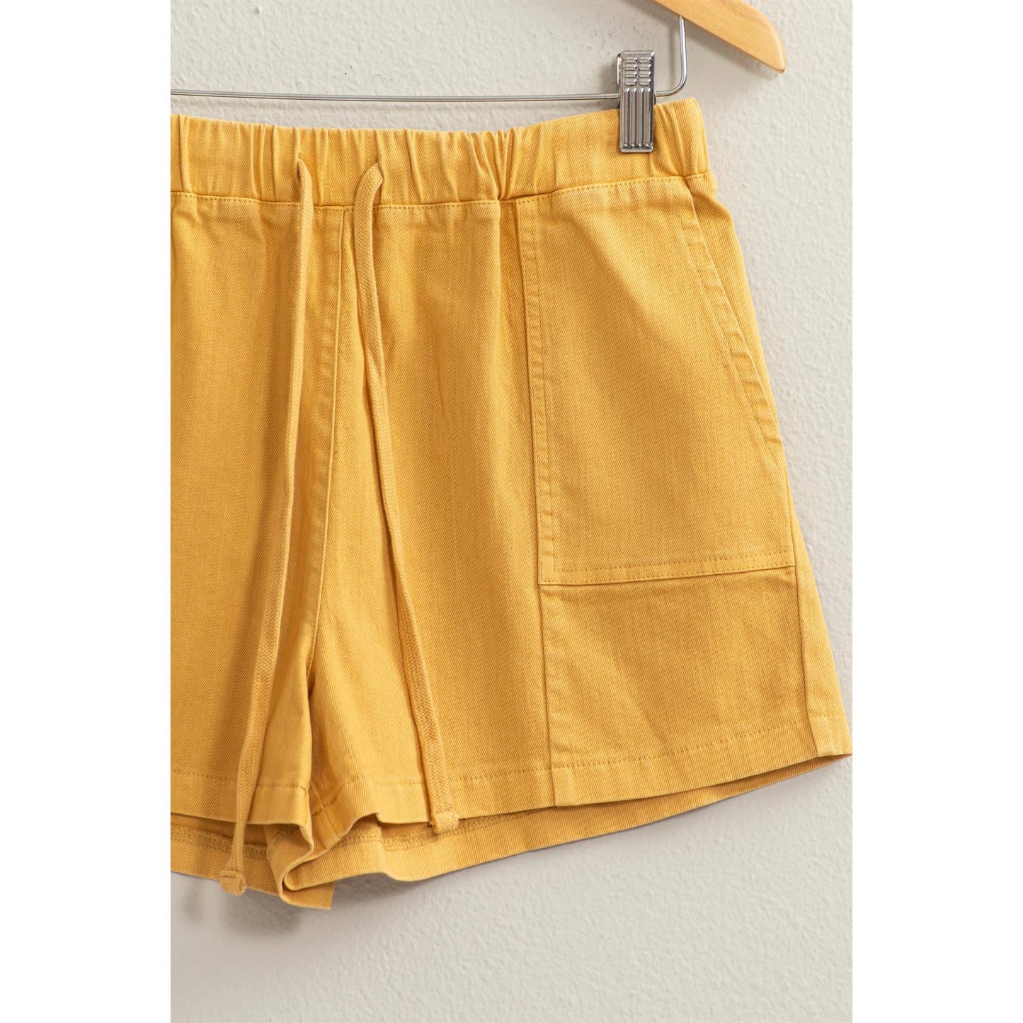 Pocket Drawstring Shorts