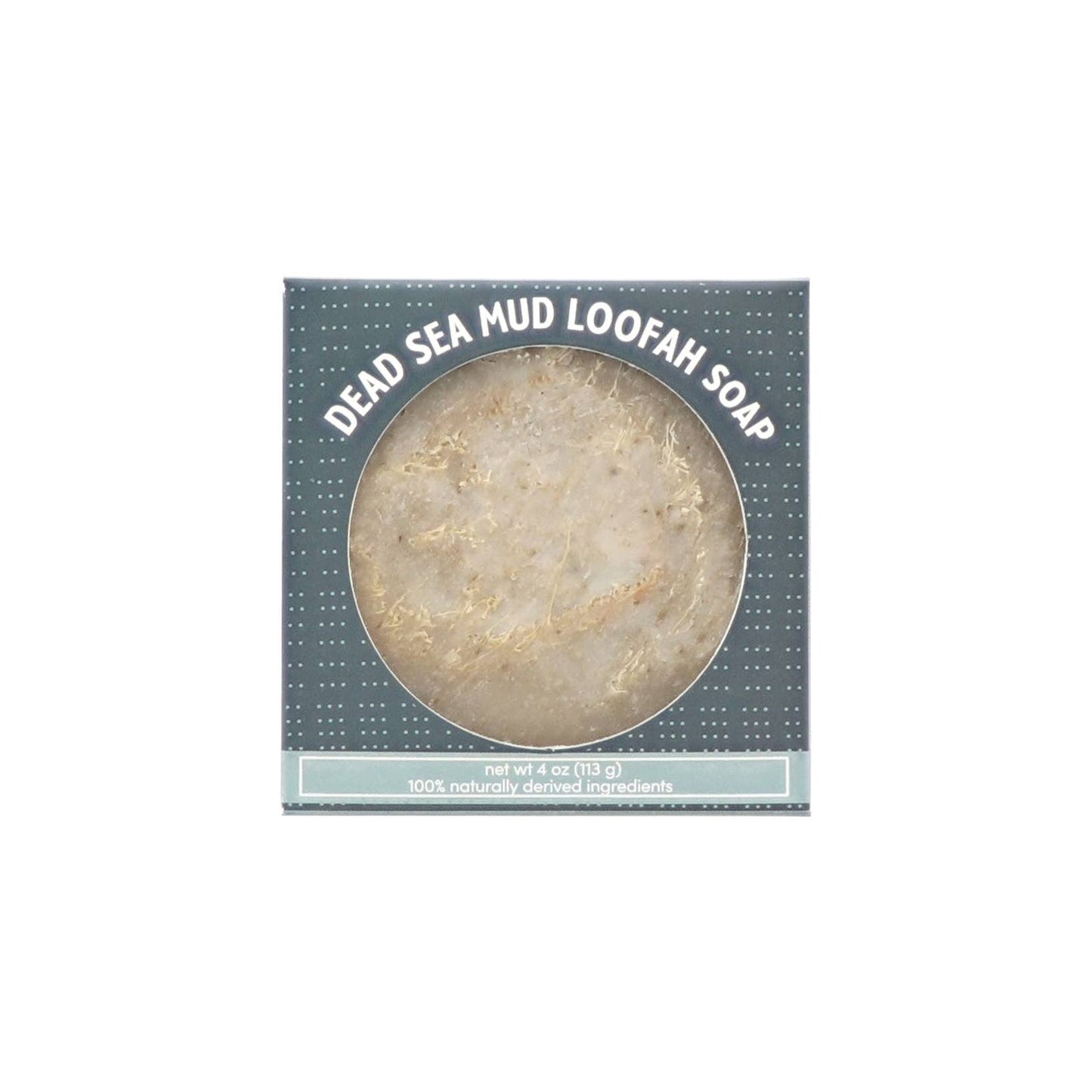 Loofah Soap - Dead Sea Mud | Exfoliating | Spa scent | Detox