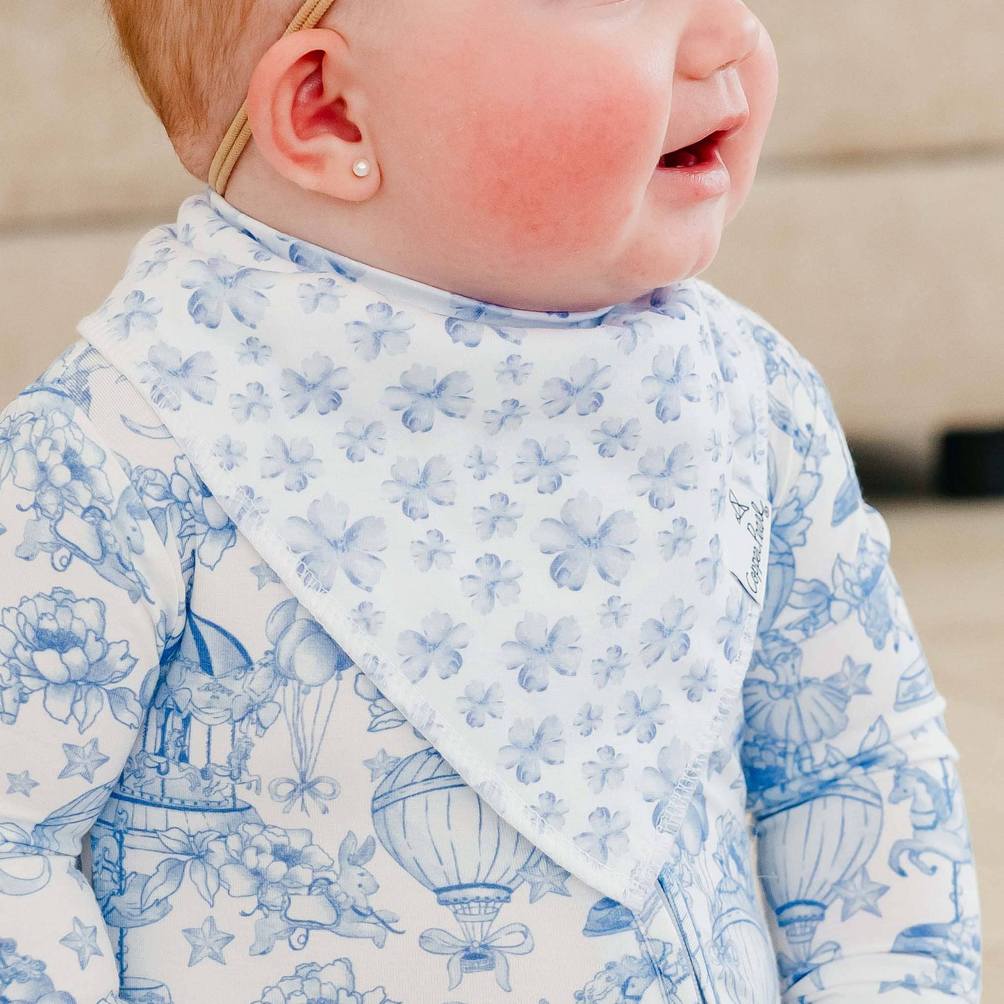 4 Pack Baby Bandana Bibs - Vintage Carnival