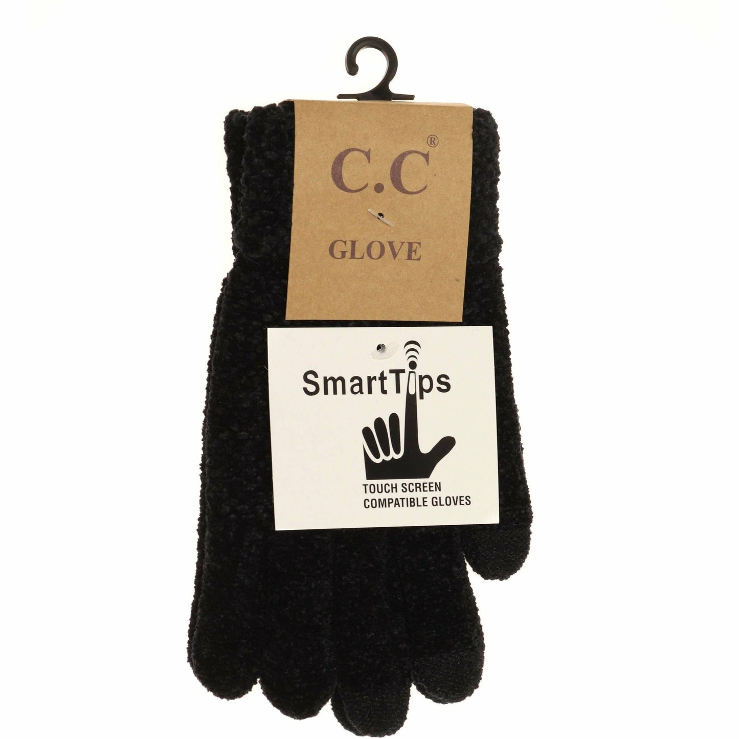 CC Beanie Eco-Friendly Chenille Women's Gloves