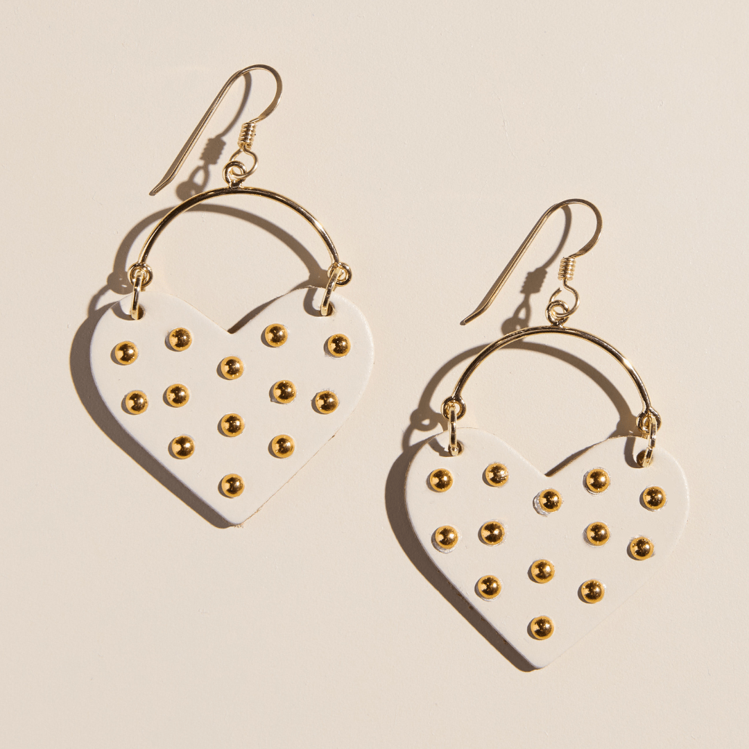 Ecru Studded Harlow