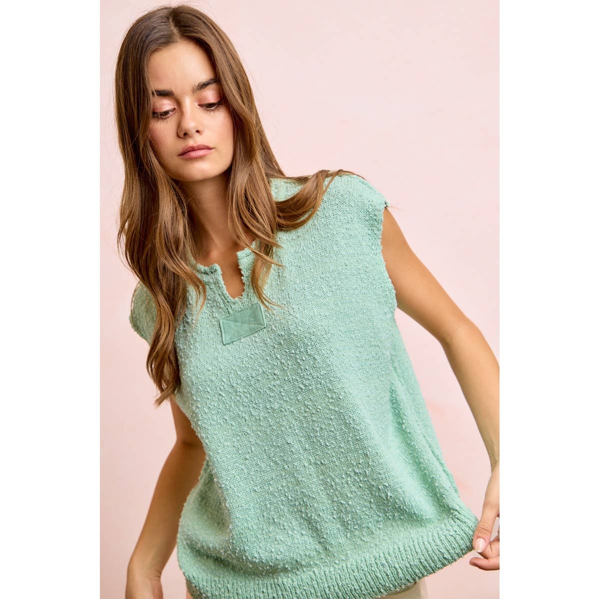 Nubby Knit Top