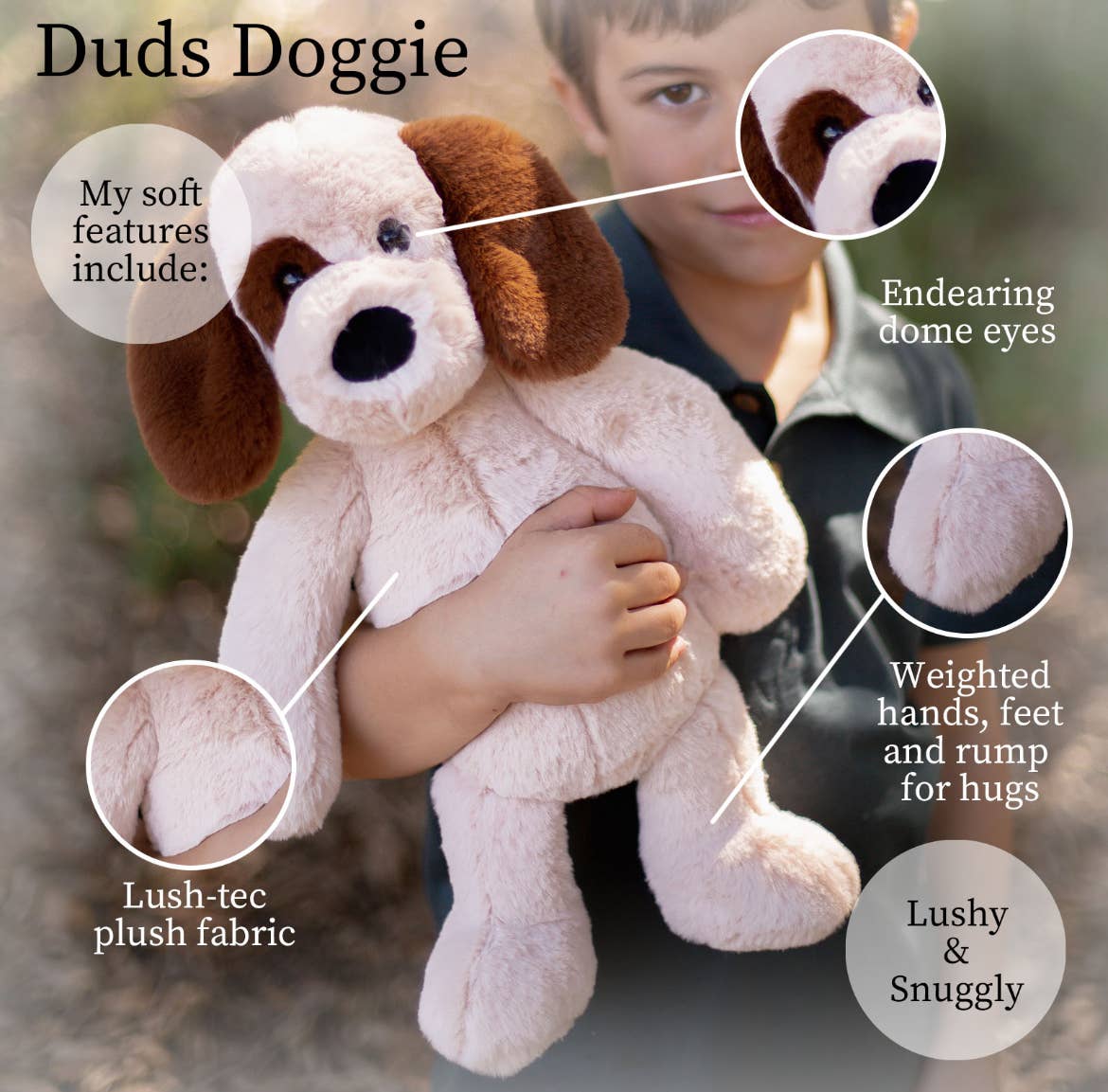 Cuddles Plush Dog