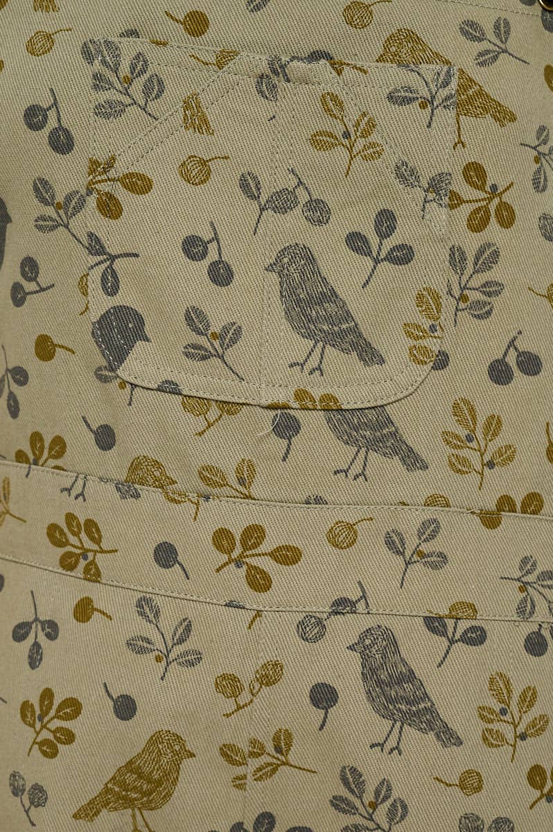 Bird print Overall