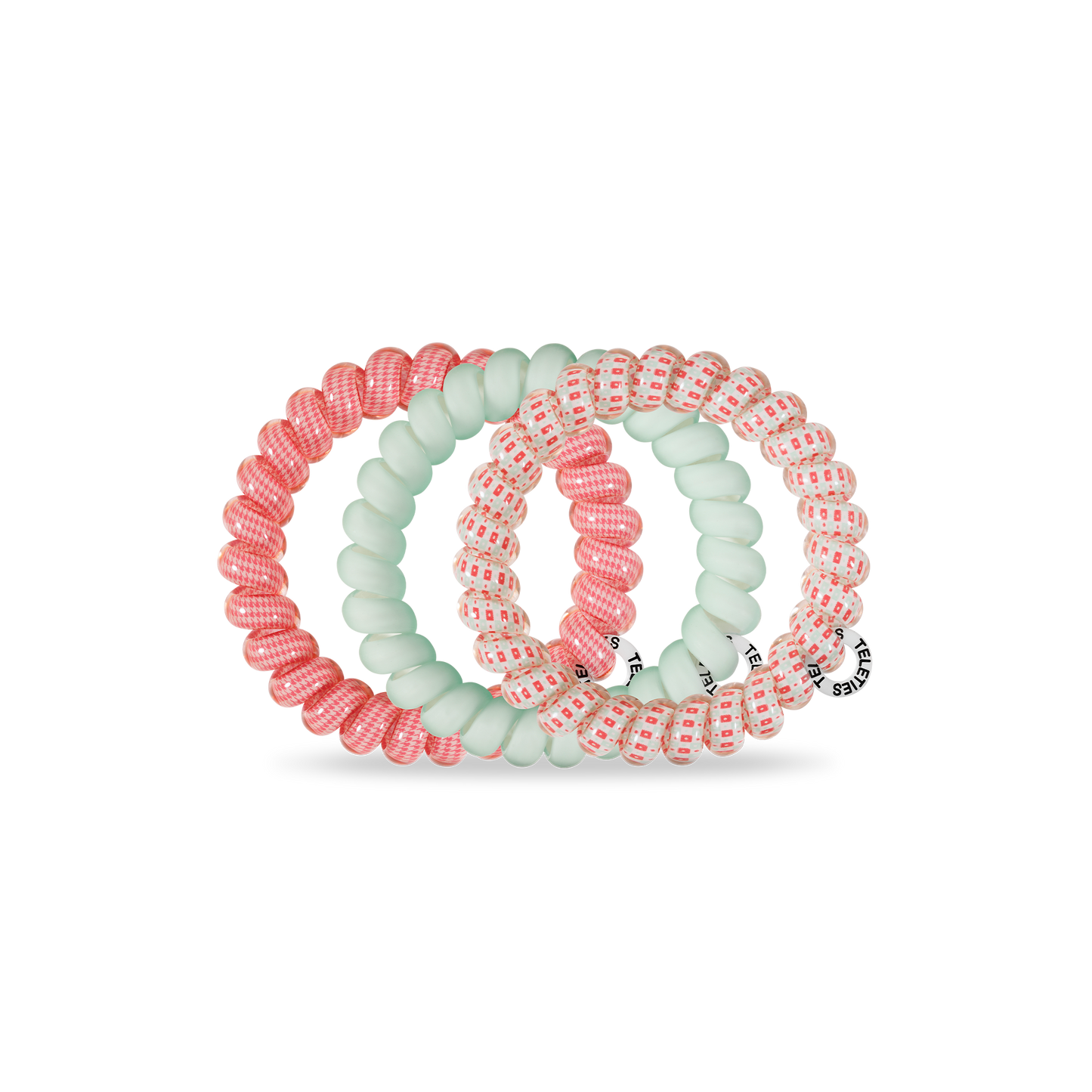 Spiral Hair Coil | Large | Calming Coral