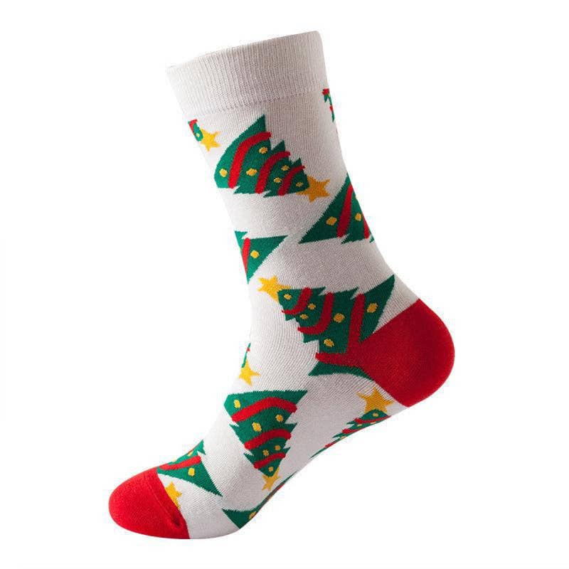 Classic Christmas Crew Socks