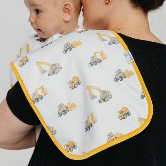 3 Pack Premium Burp Cloths - Dozer