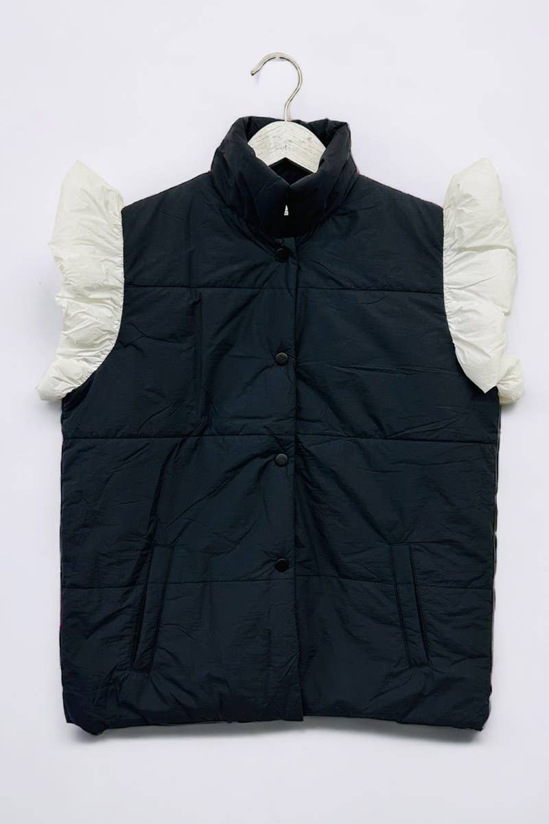 Puff Sleeve Vest