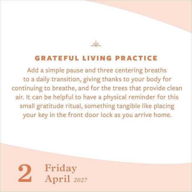 Everyday Gratitude Page-A-Day® 2027