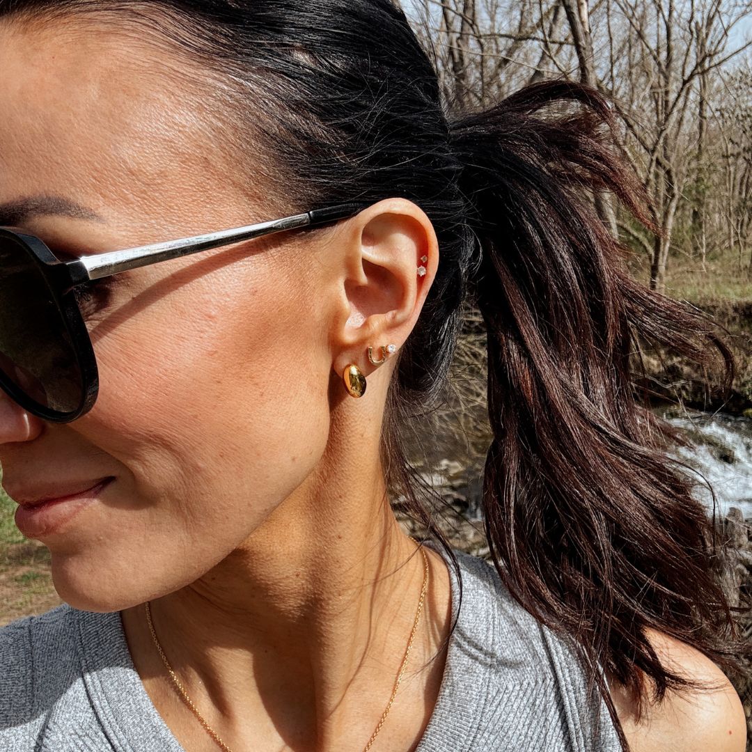 Gold Dome Studs