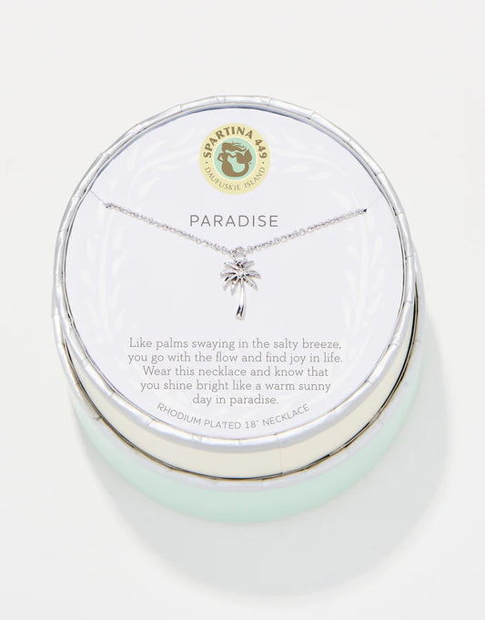 Spartina Sea La Vie Paradise/Palm Tree Necklace