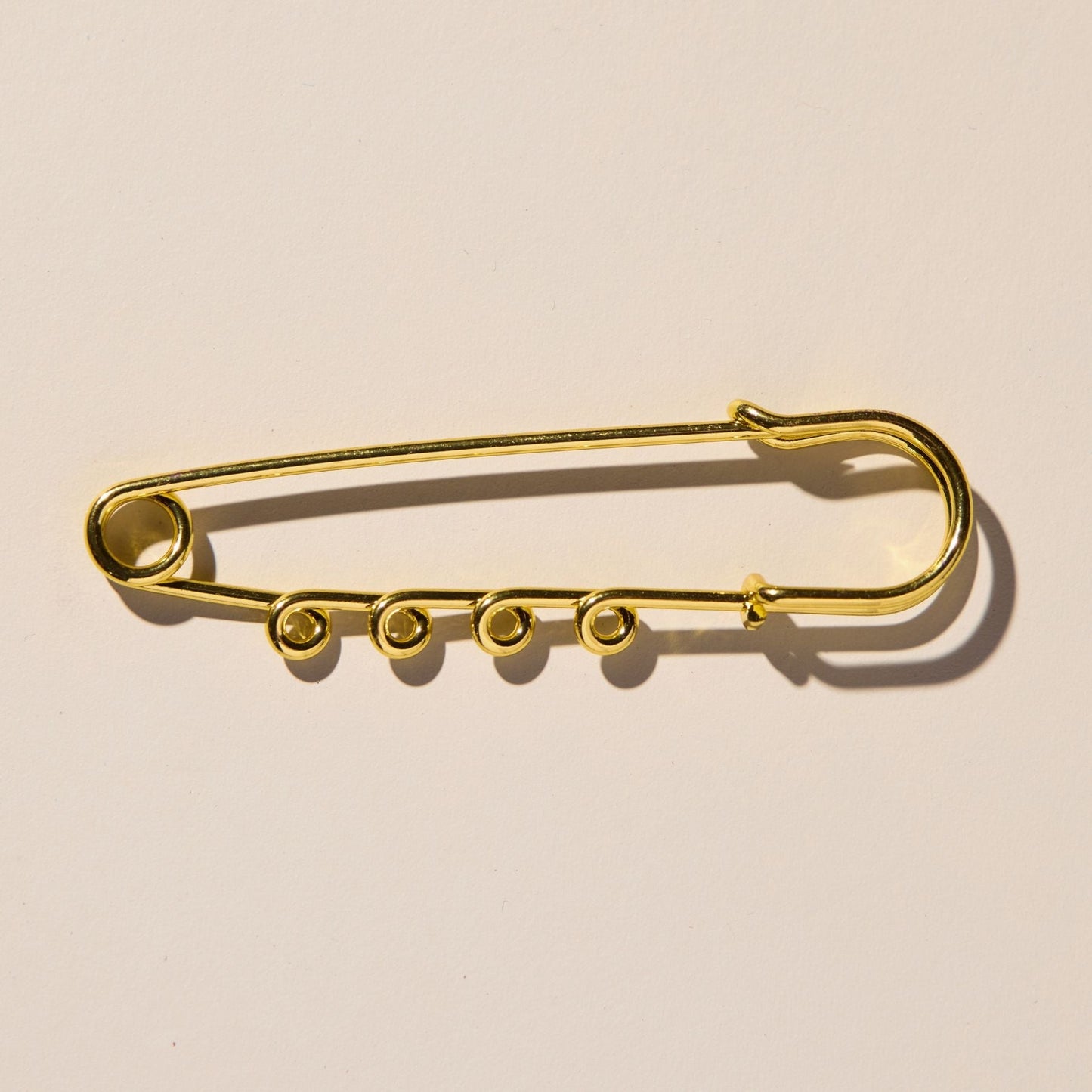 Large Safety Pin Brooch