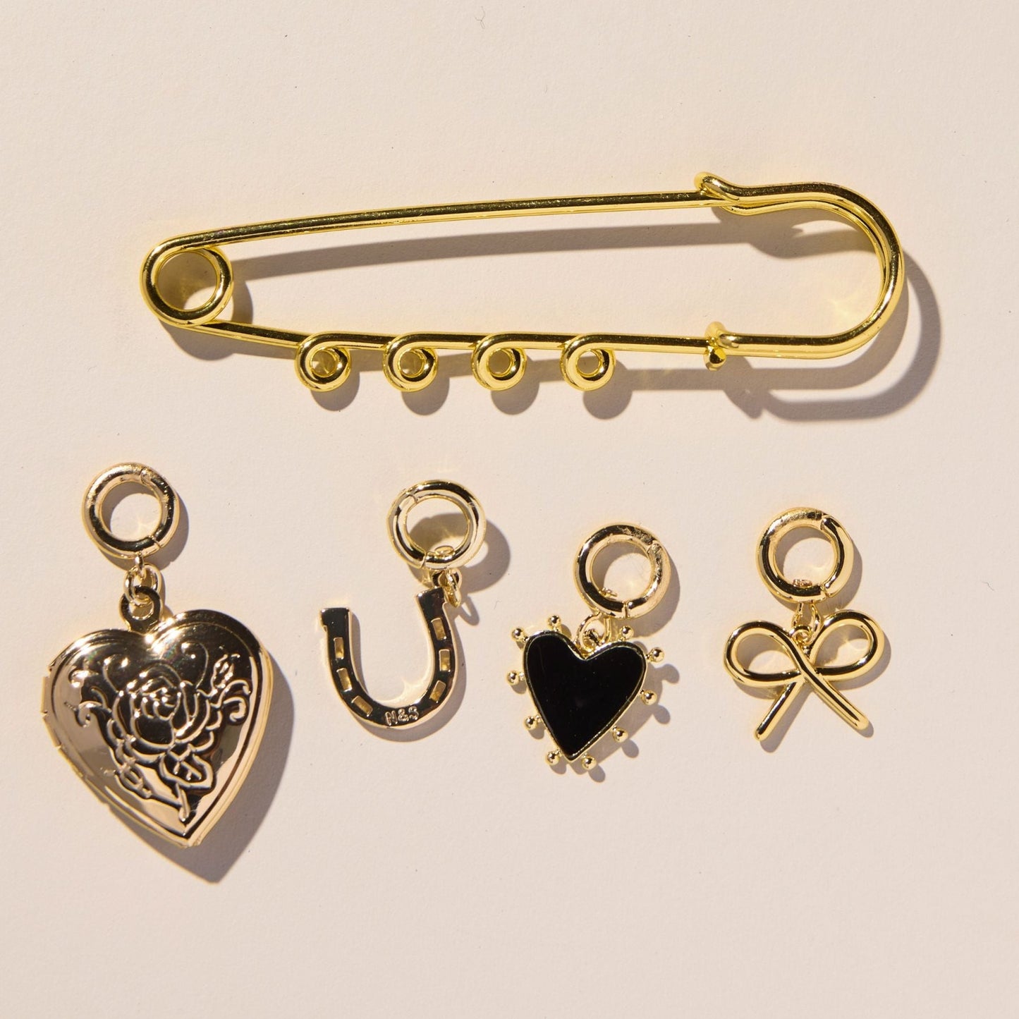 Large Safety Pin Brooch