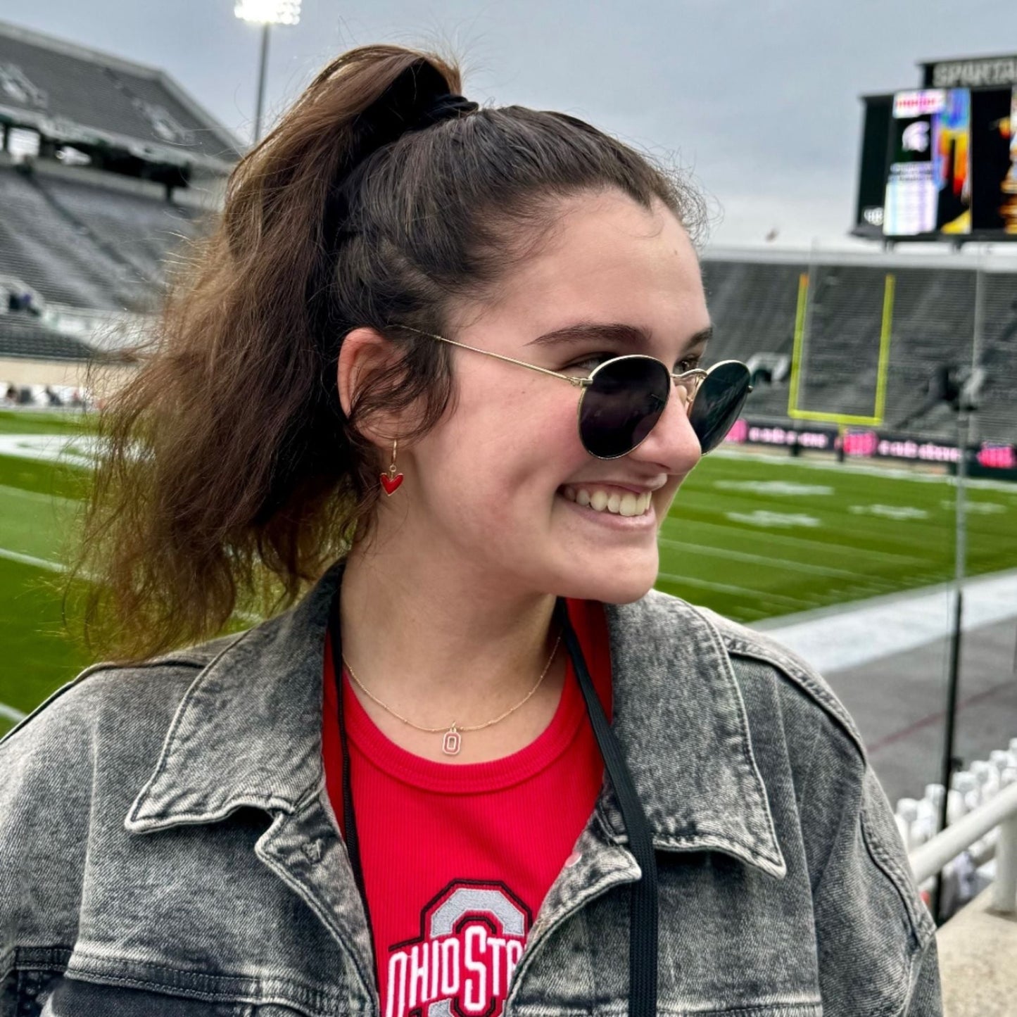 Ohio State University Charm Necklace