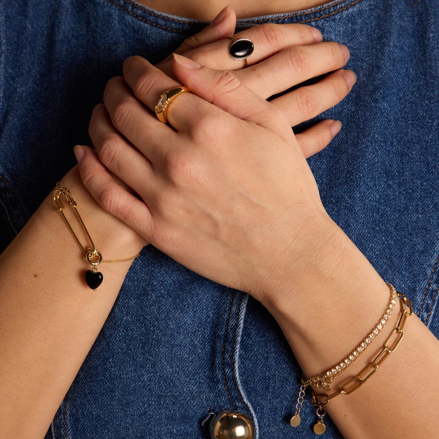 Paper Clip Chain Bracelet