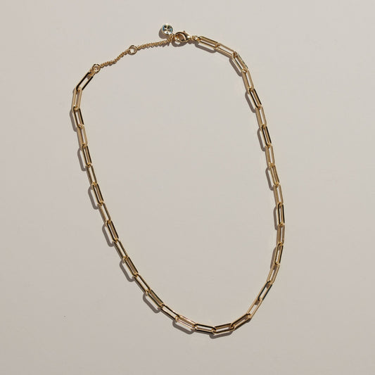 Paper Clip Chain Necklace