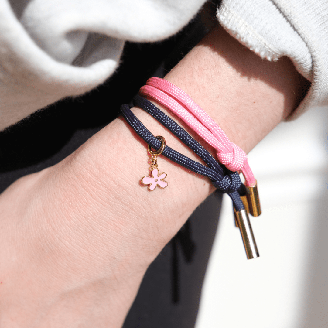 Pink Cord Bracelet
