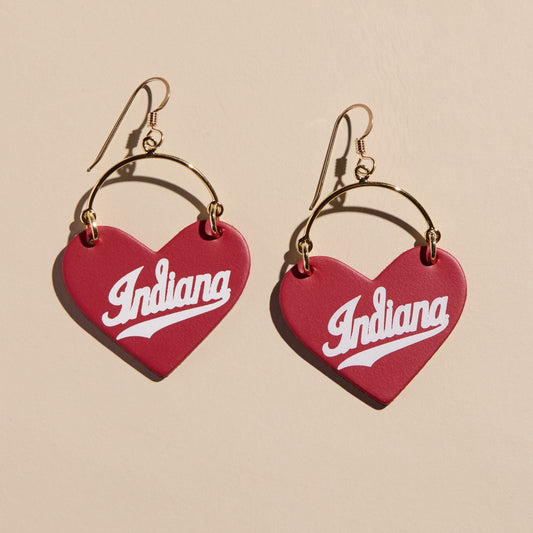 Red Indiana University Script Lover