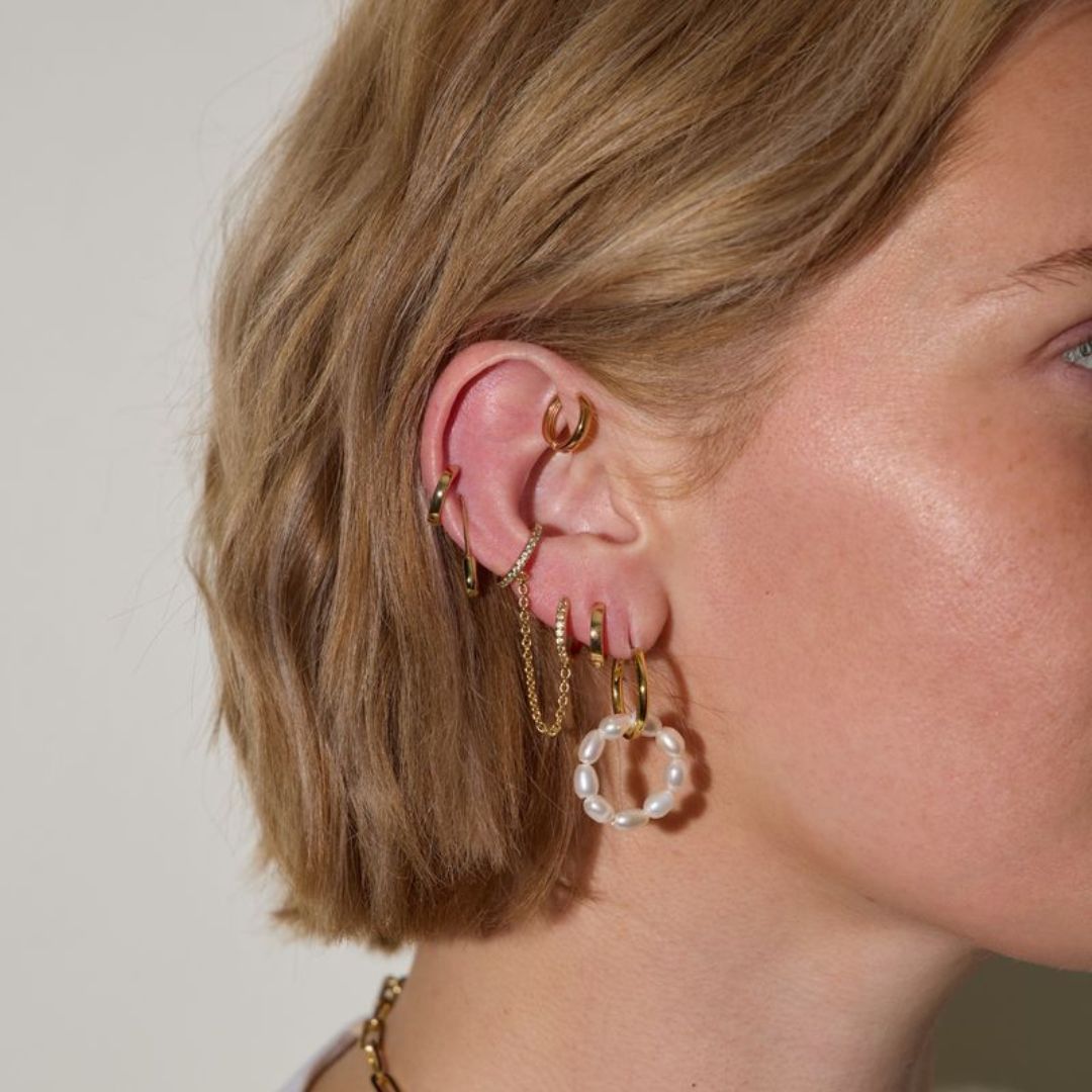 Safety Pin Threader Earrings