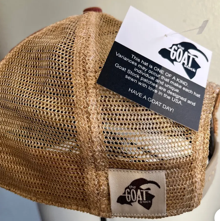 Raise Them Rural Distressed Trucker Hat