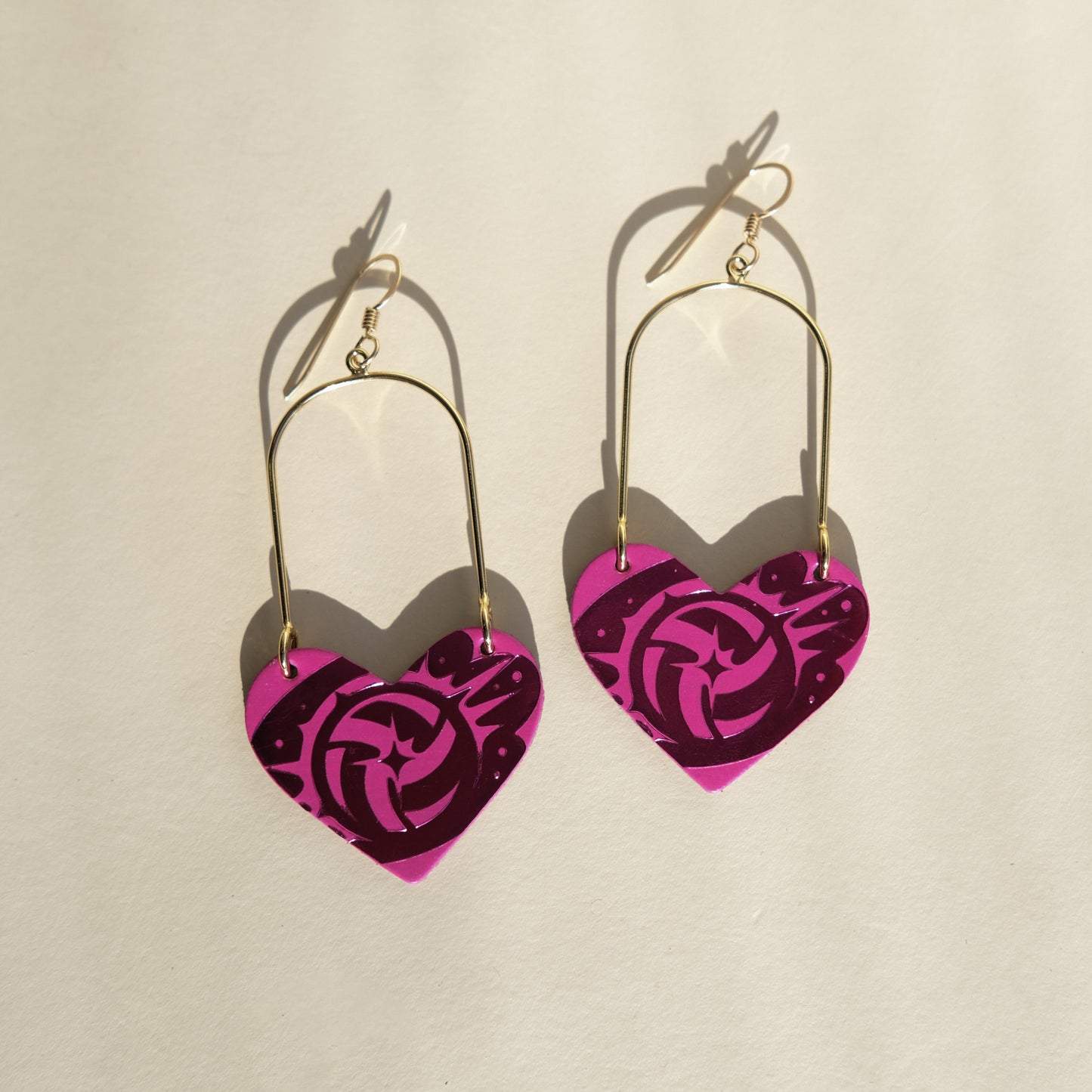 Supernovas Magenta Galaxy Heartthrobs
