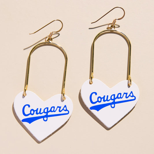 White Brigham Young University Cougars Heartthrobs
