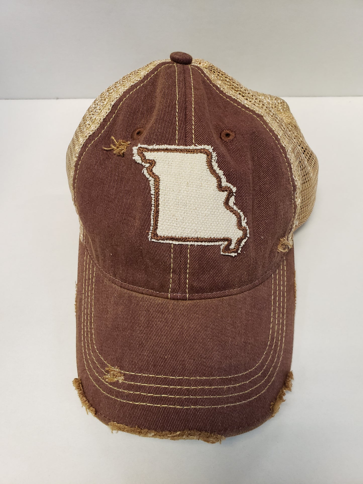 Missouri on Maroon Hat