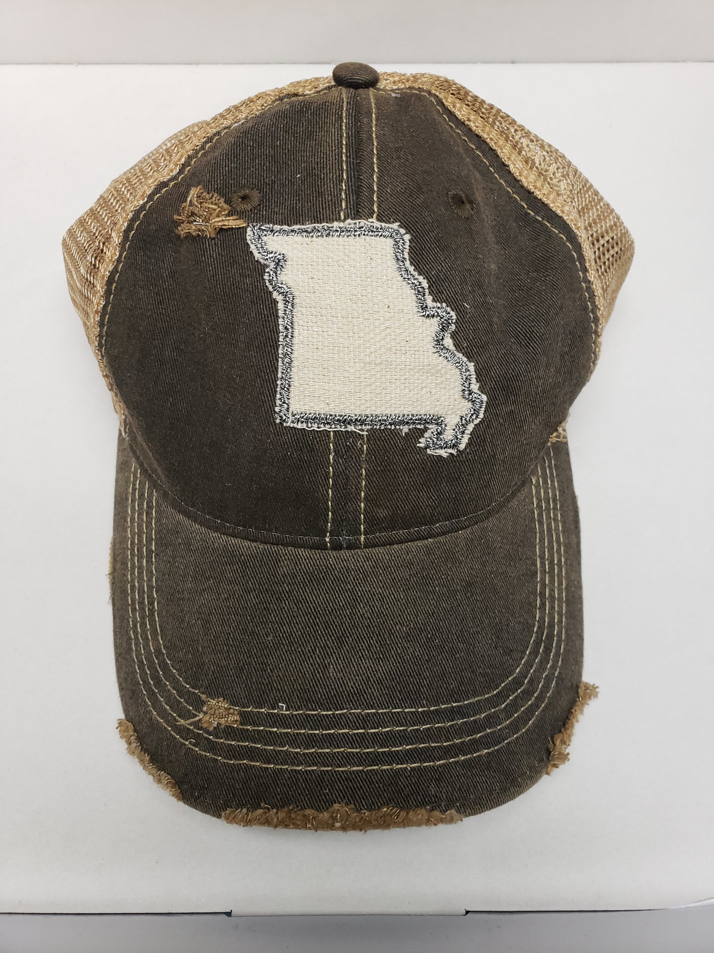 Missouri on Charcoal Hat