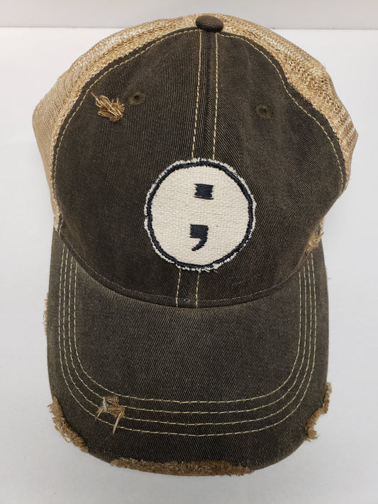 Semicolon Project Hat