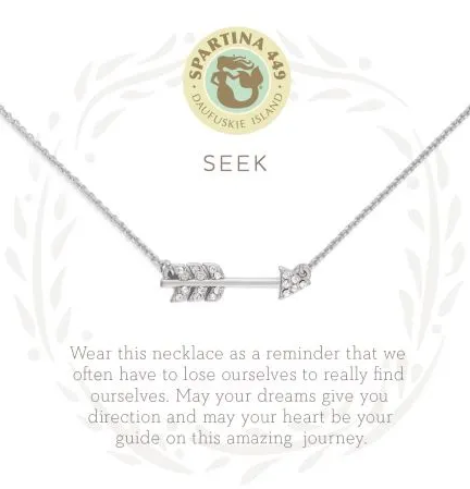 Spartina Sea La Vie Necklace 18” Seek/Arrow SIL