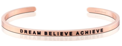 Dream Believe Achieve MantraBand