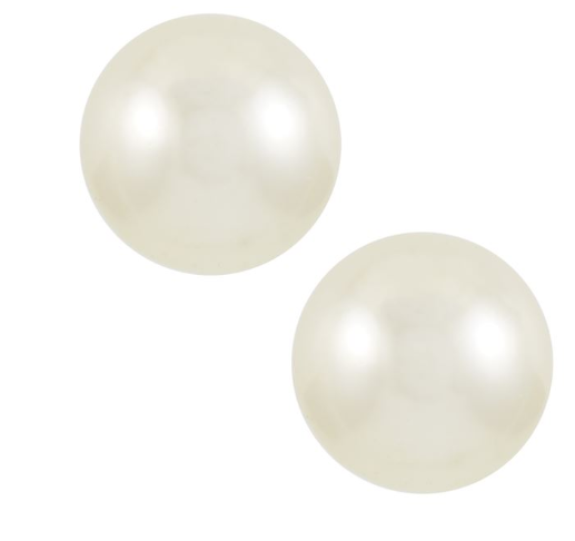 Whispers White Pearl Earrings