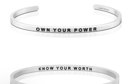 Own Your Power, Know your worth MantraBand