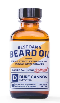 Duke Cannon Best Damn Beard Oil