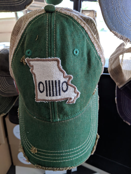Missouri Jeep Hat- Green