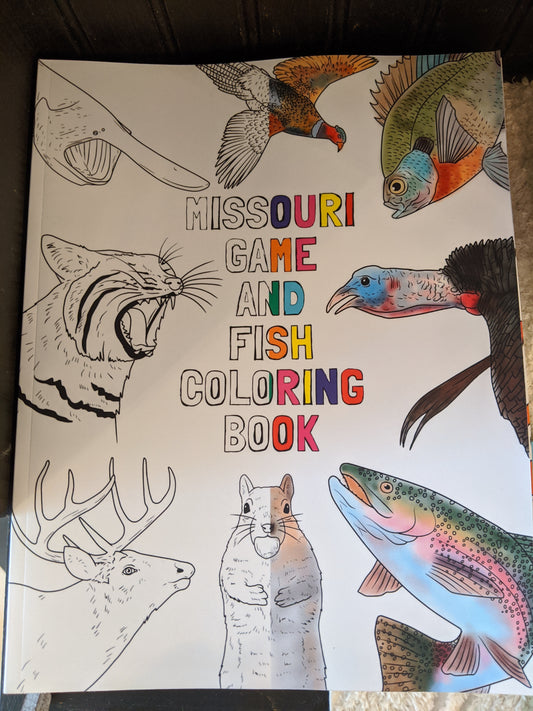 Missouri Game and Fish Coloring Book