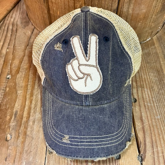 Peace Fingers Hat