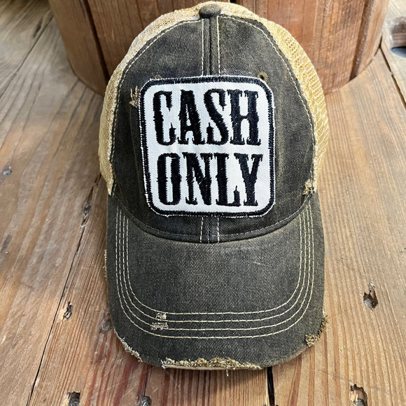 Cash Only Hat