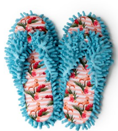 Two Left Feet Aunt Deloris Slippers- Ready To Flamingle