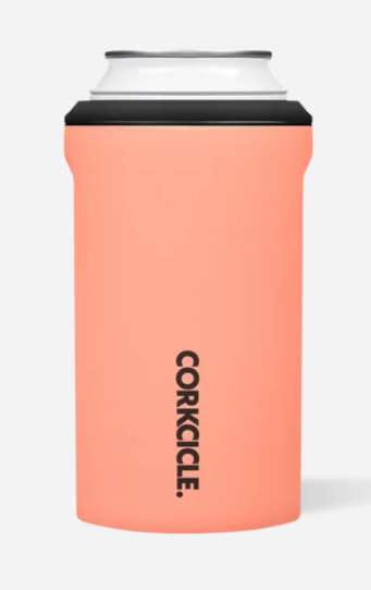 Can Cooler- Neon Lights Coral