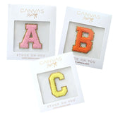 Canvas Chenille Letter